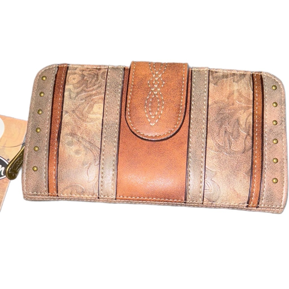 Justin Tan and Brown Women's Wallet